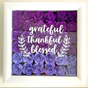 Shadow box home decor